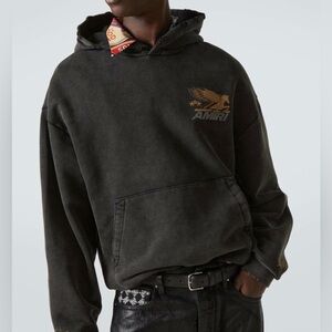 AMIRI Vintage Pegasus Hoodie in black